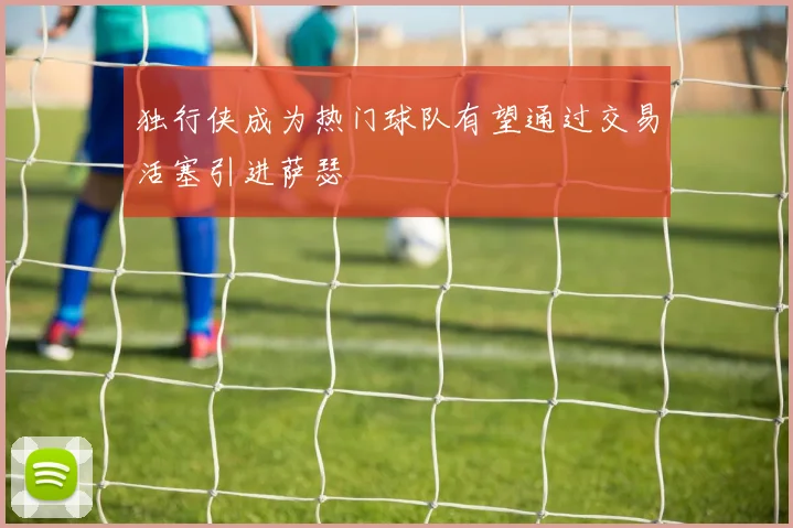 独行侠成为热门球队有望通过交易活塞引进萨瑟
